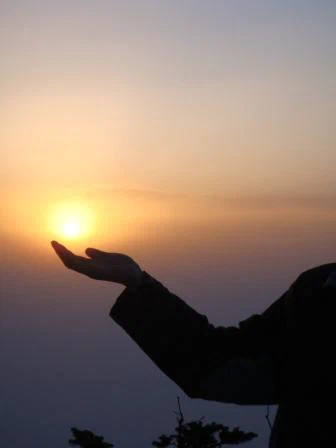 太阳已经亮了，效果不好的一张